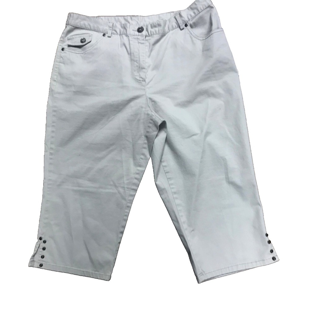Hearts of Palm Women's Tan Capri pants SZ 10